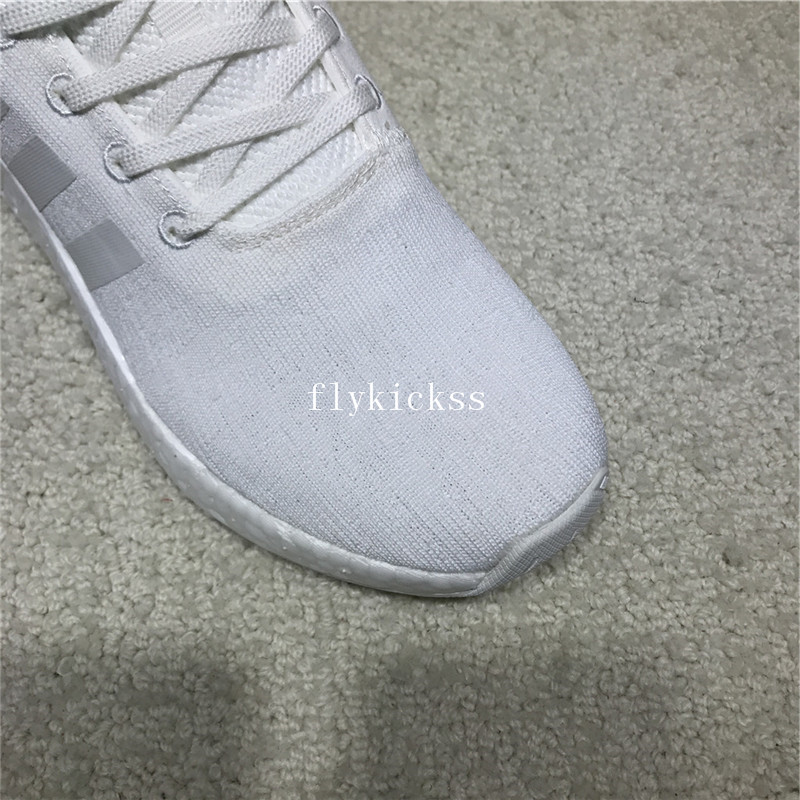 Real Boost Adidas NMD R2 White Black